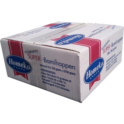 Bamihap super Homeko doos 18 stuks x 150 gram